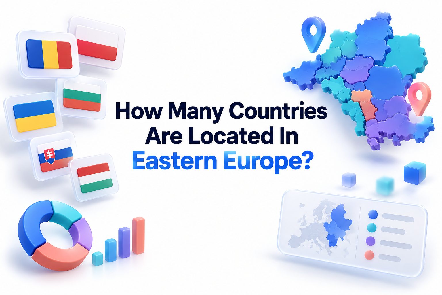 how-many-countries-are-located-in-eastern-europe-e2335 Map highlighting the countries commonly classified as Eastern Europe