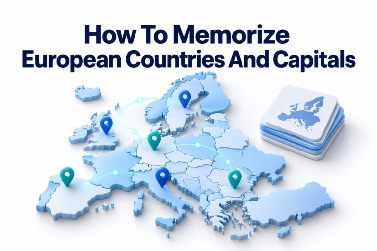 How to Memorize European Countries and Capitals: Easy Proven Techniques